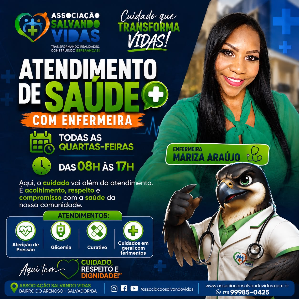 Atendimento de Saúde com Enfermagem